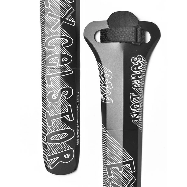 Ass-savers Ass Savers Fendor Bendor Schutzblech Weiß/schwarz 4 Ass-savers Ass Savers Fendor Bendor Schutzblech Weiß/schwarz – Bild 2