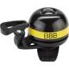 BBB Cycling EasyFit Deluxe BBB-14 Klingel Schwarz/gelb