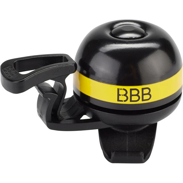 BBB Cycling EasyFit Deluxe BBB-14 Klingel Schwarz/gelb 3 BBB Cycling EasyFit Deluxe BBB-14 Klingel Schwarz/gelb