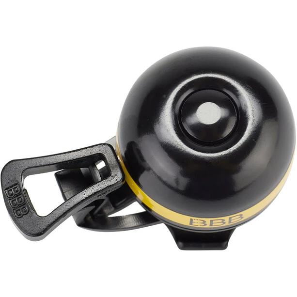 BBB Cycling EasyFit Deluxe BBB-14 Klingel Schwarz/gelb 4 BBB Cycling EasyFit Deluxe BBB-14 Klingel Schwarz/gelb – Bild 2