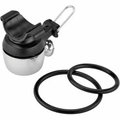 BBB Cycling Noisy Fahrradklingel Silber/schwarz -City Herrenräder Verkaufsladen bbb noisy bike bell glossy silver 3