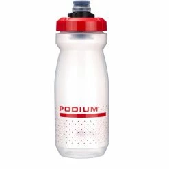CamelBak Podium Flasche 620ml Transparent/rot