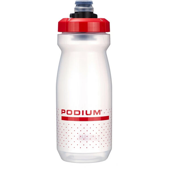CamelBak Podium Flasche 620ml Transparent/rot 3 CamelBak Podium Flasche 620ml Transparent/rot