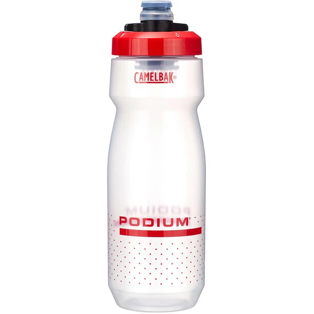 CamelBak Podium Flasche 710ml Transparent/rot 3 CamelBak Podium Flasche 710ml Transparent/rot