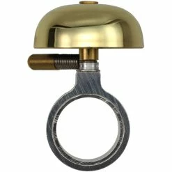 Crane-bell-co CRANE BELL CO. Mini Karen Fahrradklingel Für Steuersatz-Spacer Montage Gold