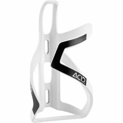 Cube-acid Cube ACID HPP Flaschenhalter Mit Seitlichem Zugriff Links Weiß/schwarz -City Herrenräder Verkaufsladen cube acid hpp left hand side cage matt whitenglossy black 2