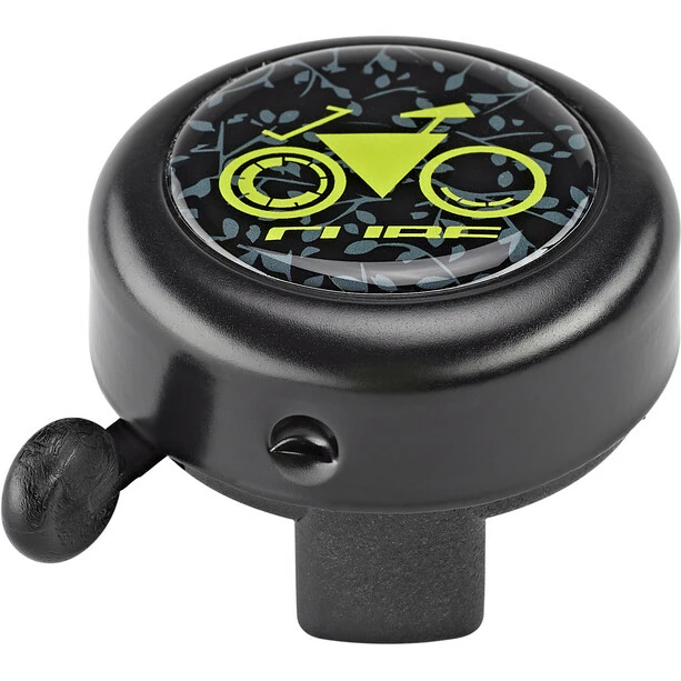 Cube Friends Fahrradklingel Schwarz/gelb 3 Cube Friends Fahrradklingel Schwarz/gelb