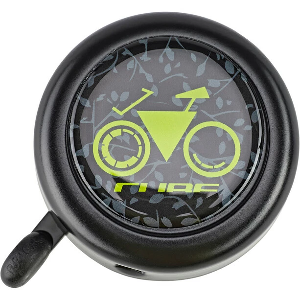 Cube Friends Fahrradklingel Schwarz/gelb 4 Cube Friends Fahrradklingel Schwarz/gelb – Bild 2