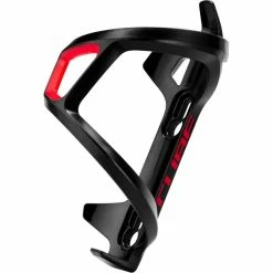 Cube HPP Left-Hand Sidecage Flaschenhalter Schwarz/rot