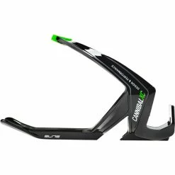 Elite Cannibal XC Flaschenhalter Schwarz/grün -City Herrenräder Verkaufsladen elite cannibal xc flaschenhalter schwarz glaenzend gruene grafik 3