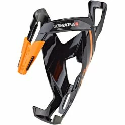 Elite Custom Race Plus Flaschenhalter Schwarz/orange