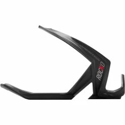 Elite Rocko Flaschenhalter Carbon Schwarz -City Herrenräder Verkaufsladen elite rocko carbon flaschenhalter schwarz matt rote grafik 3