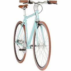 Excelsior Gaudy 2-fach Sturmey Archer Türkis -City Herrenräder Verkaufsladen excelsior gaudy 2 speed sturmey archer pastel turquoise 3
