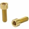 KCNC Torx Flaschenhalterschrauben Gold -City Herrenräder Verkaufsladen kcnc torx flaschenhalterschrauben gold 1
