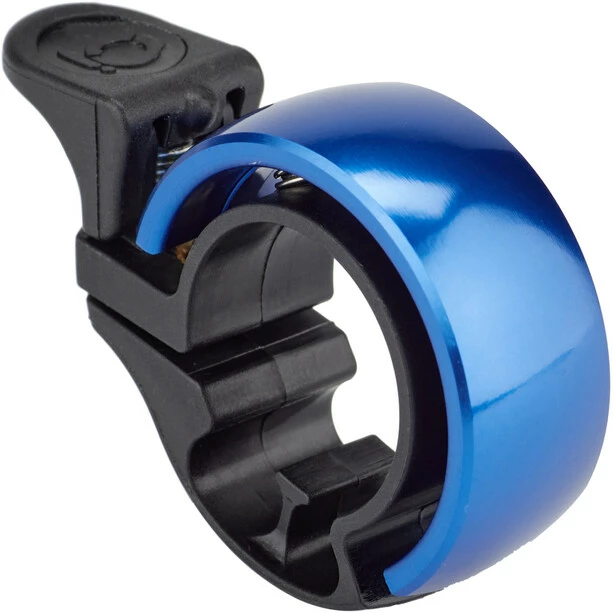 Knog Oi Classic Fahrradklingel Schwarz/blau 3 Knog Oi Classic Fahrradklingel Schwarz/blau