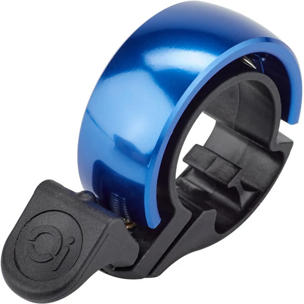 Knog Oi Classic Fahrradklingel Schwarz/blau 4 Knog Oi Classic Fahrradklingel Schwarz/blau – Bild 2