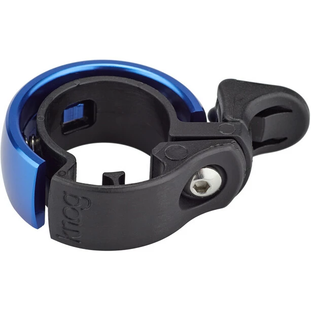 Knog Oi Classic Fahrradklingel Schwarz/blau 5 Knog Oi Classic Fahrradklingel Schwarz/blau – Bild 3