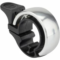 Knog Oi Classic Fahrradklingel Schwarz/silber