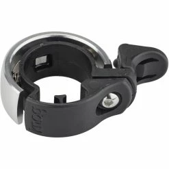 Knog Oi Classic Fahrradklingel Schwarz/silber -City Herrenräder Verkaufsladen knog oi classic fahrradklingel black silver polished 3