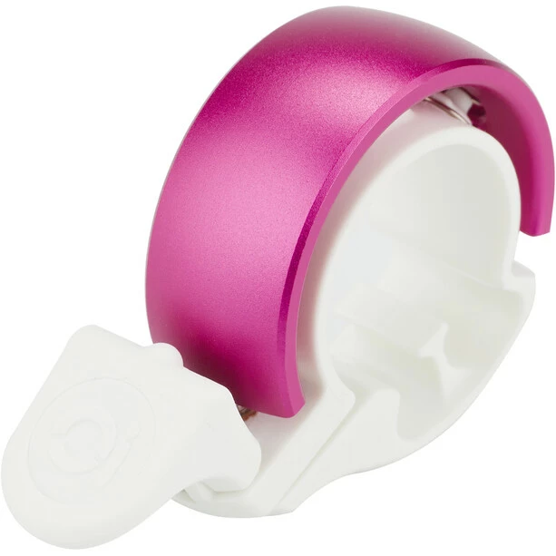 Knog Oi Classic Fahrradklingel Weiß/pink 4 Knog Oi Classic Fahrradklingel Weiß/pink – Bild 2