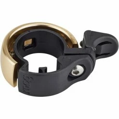 Knog Oi Classic Fahrradklingel Gold/schwarz -City Herrenräder Verkaufsladen knog oi fahrradklingel brass 3