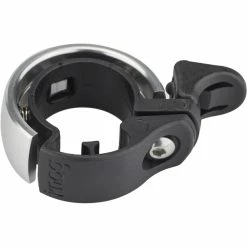 Knog Oi Classic Fahrradklingel Silber/schwarz -City Herrenräder Verkaufsladen knog oi fahrradklingel silber 3