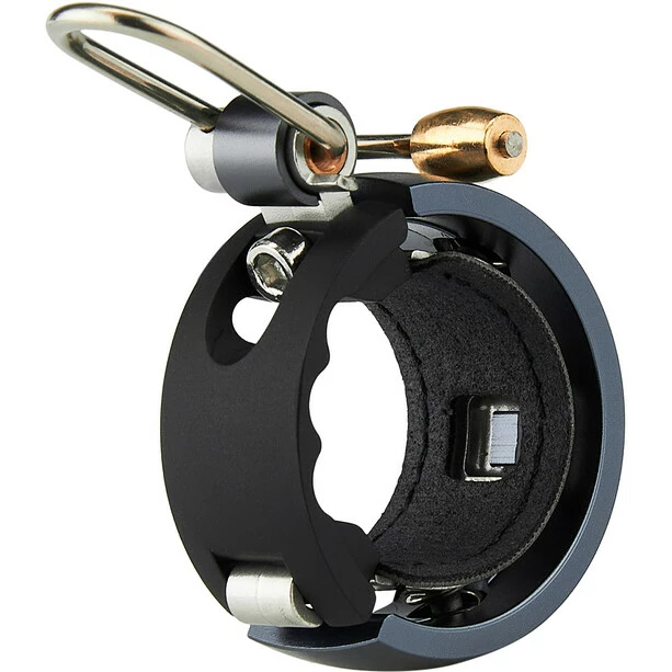 Knog Oi Luxe Fahrradklingel Schwarz/grau 5 Knog Oi Luxe Fahrradklingel Schwarz/grau – Bild 3