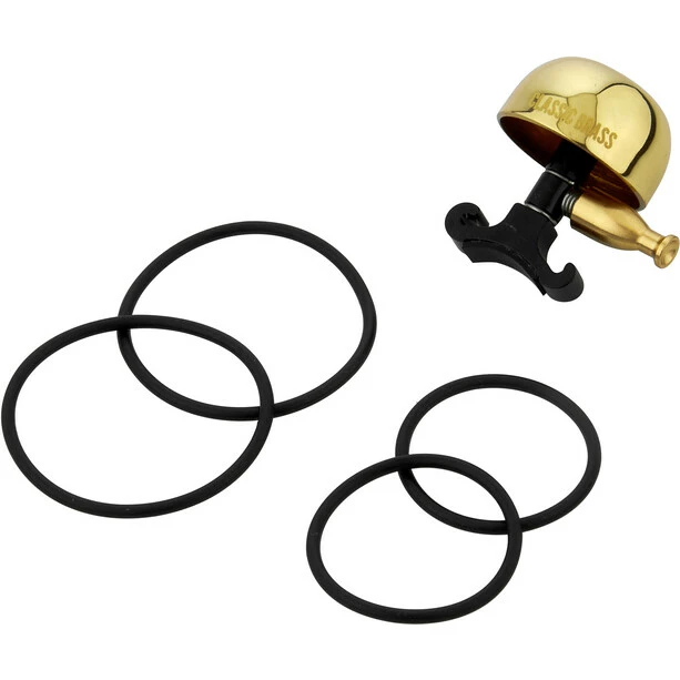 Lezyne Classic Klingel M Gold/schwarz 6 Lezyne Classic Klingel M Gold/schwarz – Bild 4