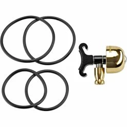 Lezyne Classic Klingel S Gold/schwarz -City Herrenräder Verkaufsladen lezyne classic bell s brass 3