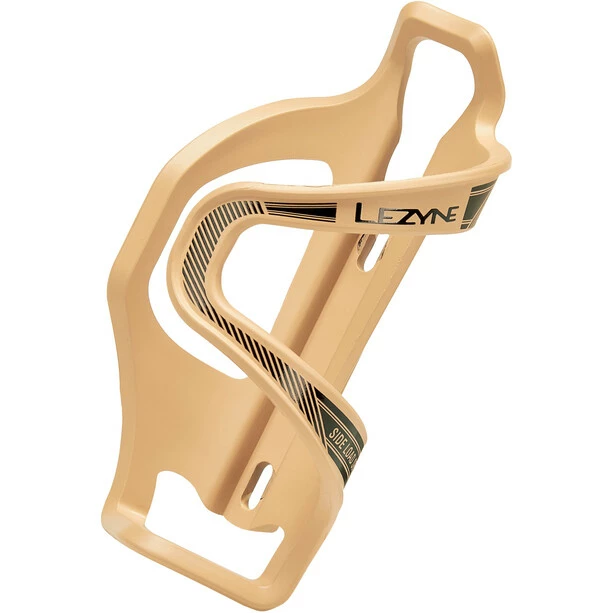Lezyne Flow Cage SL Flaschenhalter Rechts Beige 3 Lezyne Flow Cage SL Flaschenhalter Rechts Beige