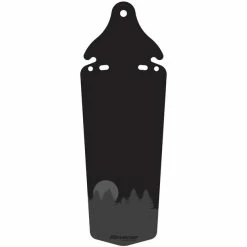 Reverse Mudfender Schutzblech Schwarz