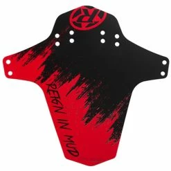 Reverse Mudfender MTB Schutzblech Schwarz/rot