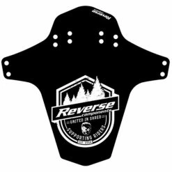 Reverse Mudfender MTB Schutzblech Schwarz/weiß