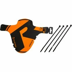 Riesel-design Riesel Design Schlamm:PE Vorderes Schutzblech 26-29" Schwarz/orange -City Herrenräder Verkaufsladen riesel design schlammpe front mudguard 26 29 orange 2