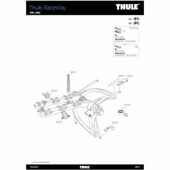 Thule Oberer Haken Für RaceWay Fahrradträger