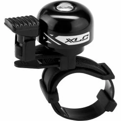 XLC DD-M05 Oversize Mini Fahrradklingel Mit Flexibler Befestigung
