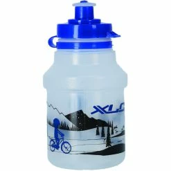 XLC WB-K14 Trinkflaschen 350ml Inkl. Halter Kinder Transparent -City Herrenräder Verkaufsladen xlc wb k14 drinking bottle 350ml incl holder kids skyline 3